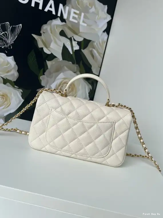 First Bag Ru FLAP TOP BAG HANDLE-20*12*6cm CHANEL WITH 0505